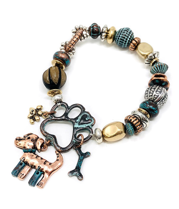 Dog Lover Stretch Bracelet