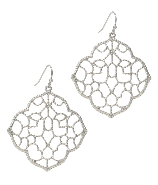 Silver Filigree Earrings