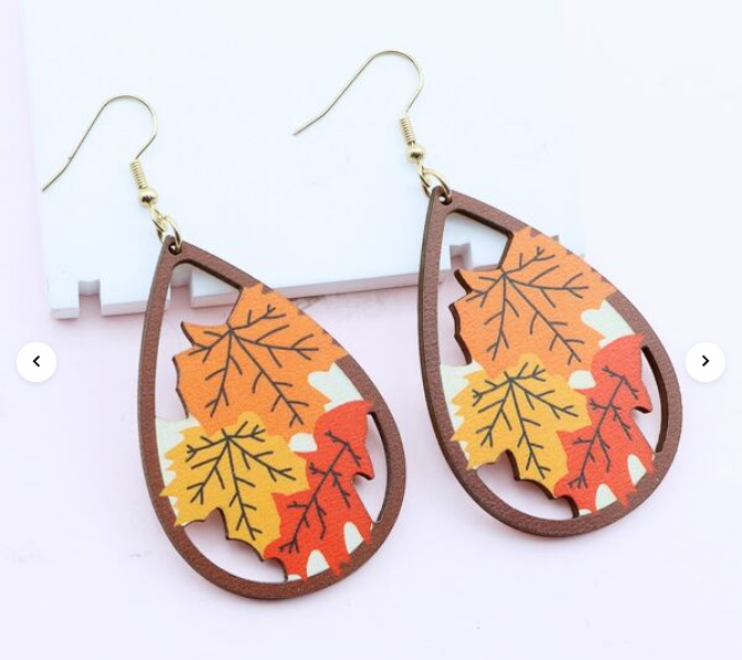 Autumn Leaves Earrings