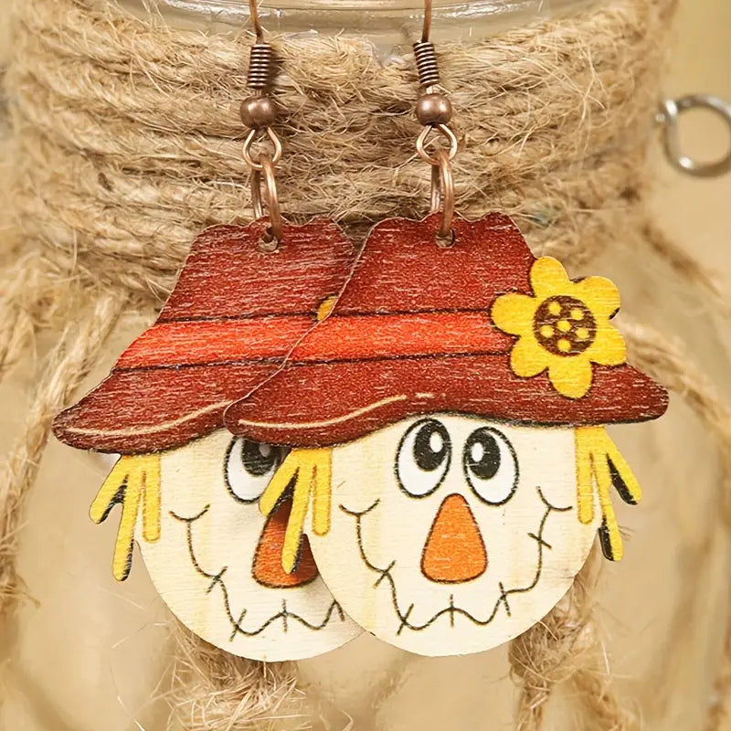 Scare Crow Earrings