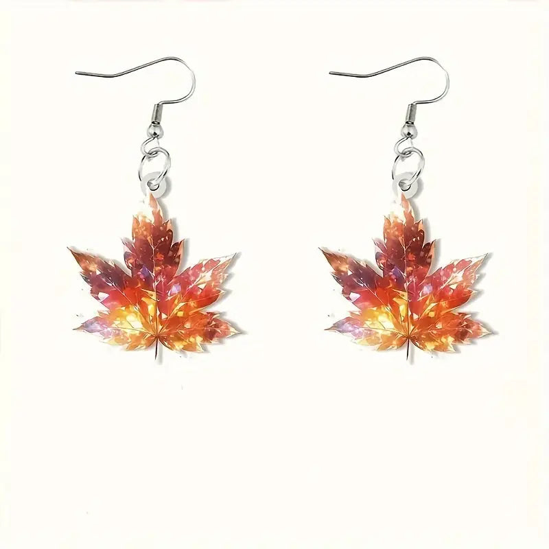 Fall Leaf Earrings
