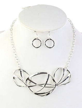 Geo Design Jewelry Set